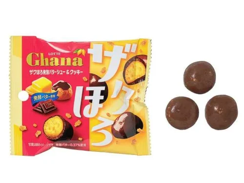 ロッテ ガーナザクほろ発酵バターシュー&クッキーポップジョイ