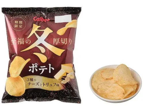 カルビー 冬ポテト 3種のチーズとトリュフ味