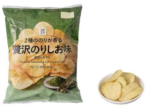 7 PREMIUM Thick-Cut Potato Chips – Rich Nori-Shio Flavor