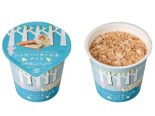 シュガーバターの木アイス