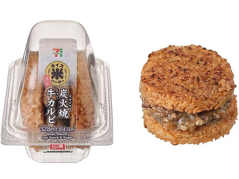 Japan’s 7-Eleven Launches the Ultimate Winter Delicacy: “Rice Burgers”! Charcoal-Grilled Kalbi Beef or Teriyaki Chicken—Which Will You Choose?
