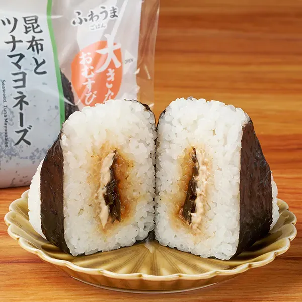 Large Onigiri with Kelp and Tuna Mayonnaise