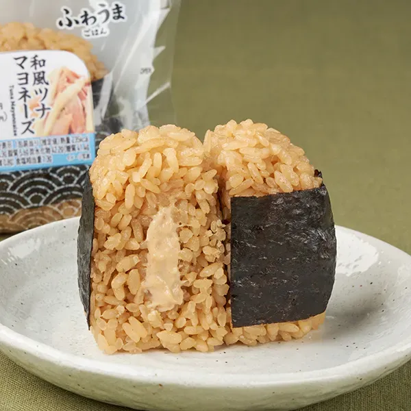 Direct-Wrapped Japanese-Style Tuna Mayonnaise Onigiri