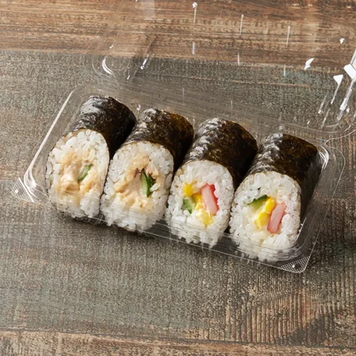 참치 샐러드 김밥과 카니카마 콘 김밥