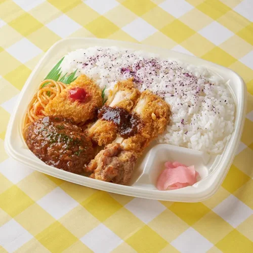 곱빼기 밥! 고기 듬뿍 믹스 도시락