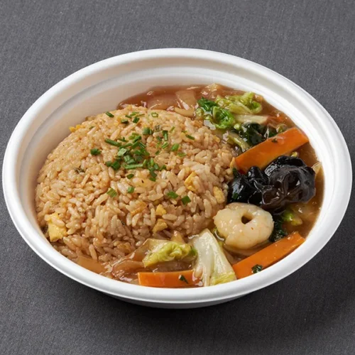 고목 앙카케 & 볶음밥