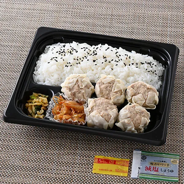 ごま油の香り!ジューシー肉シュウマイ弁当