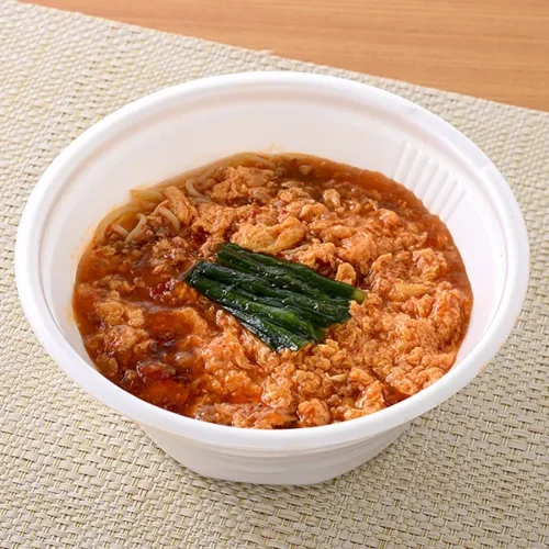 高知県産ニラ使用 ピリ辛玉子スープ辛麺
