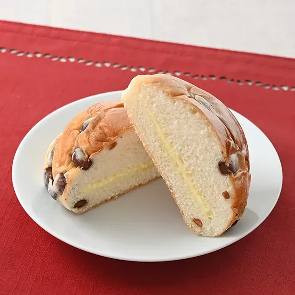 金時豆パン(マーガリンサンド)