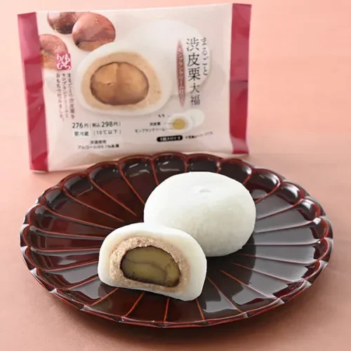 통째로 넣은 밤 껍질 대복 몽블랑 크림 스타일