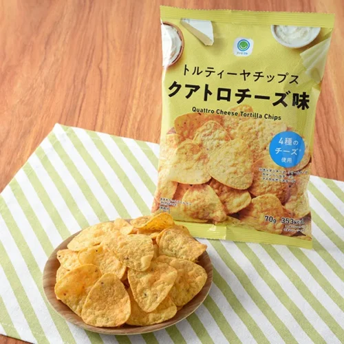 토르티야 칩스 콰트로 치즈 맛