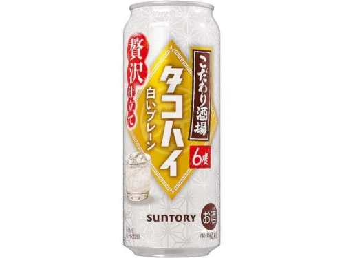 코다와리 사카바의 타코하이 화이트 플레인 500ml