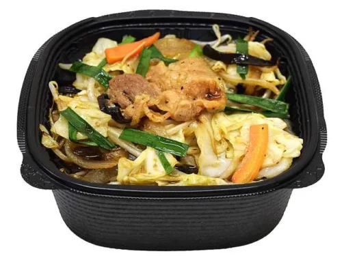 하루 절반 분량의 야채 무쇠솥 야채 볶음 덮밥