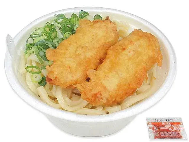 Kashiwa (Chicken) Tempura Udon