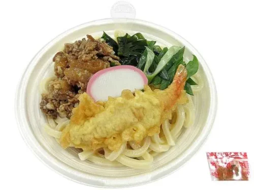 Beef and Shrimp Tempura Udon