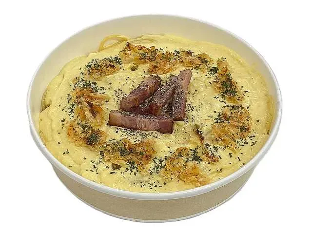 구운 치즈 카르보나라