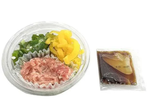 비벼 먹는 다진 참치 네바네바 무침