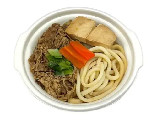Warm Beef Sukiyaki Hot Pot with Udon