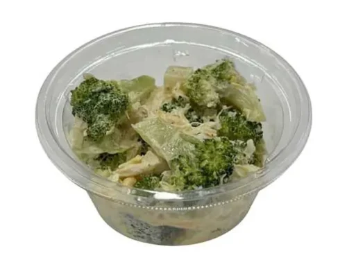 Broccoli, Steamed Chicken, and Egg Salad