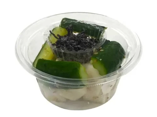 Kabu Cucumber with Salted Kelp using SHOIN Kabura