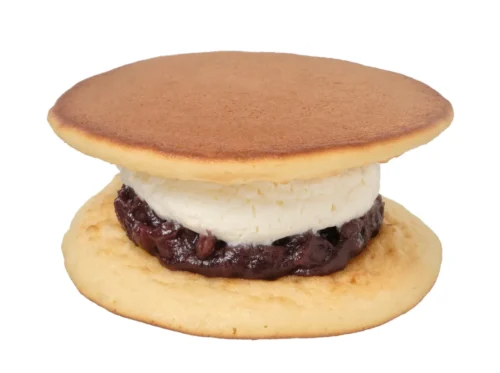 Classic Raw Dorayaki (Red Bean Paste & Whipped Cream)