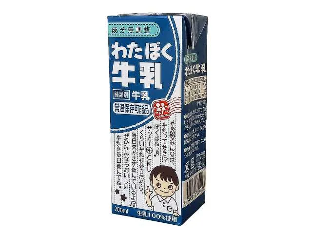 MORI MILK 와타보쿠 우유 200ml