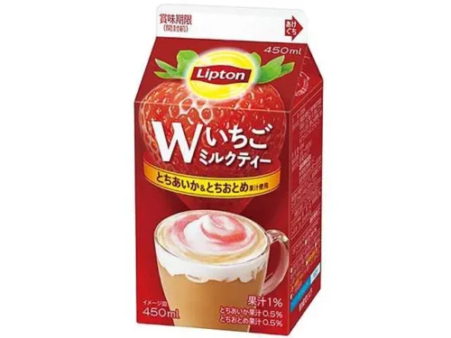 LIPTON Double Strawberry Milk Tea