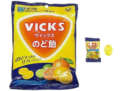 ヴイックスのど飴 シトラスミックス