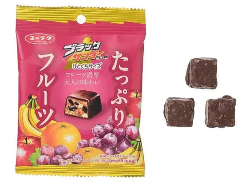 有楽 ブラックサンダーひとくちサイズ たっぷりフルーツ