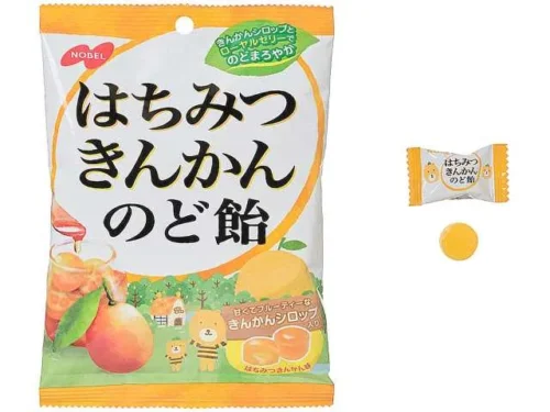 ノーベル製菓 はちみつきんかんのど飴