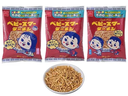OYATSU COMPANY 부적절해도 정도가 있어! 베이비스타 라면 볶음 우동 맛