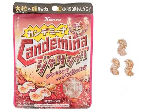 KANRO Candemina 구미 바삭바삭 상쾌한 콜라맛