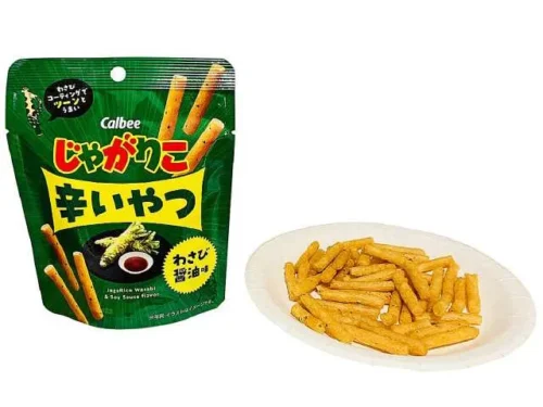 CALBEE 자가리코 매운맛 와사비 간장맛
