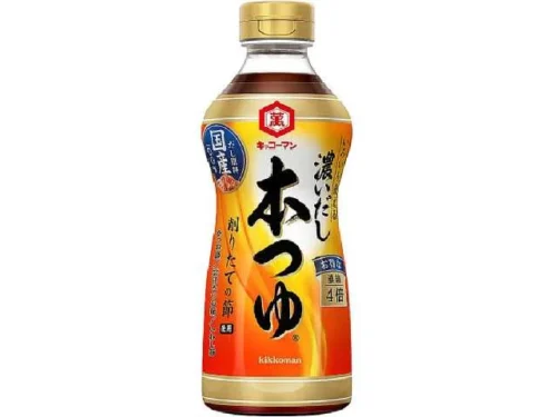 キッコーマン 本つゆ 4倍濃縮 500ml