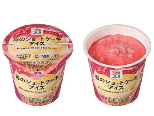 7プレミアム 苺のショートケーキアイス