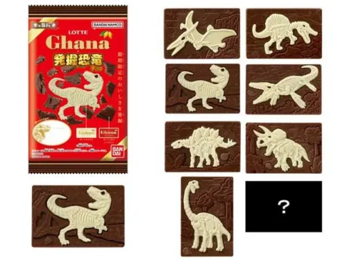캐라파키 발굴 공룡 초코 GHANA 콜라보 Ver.2