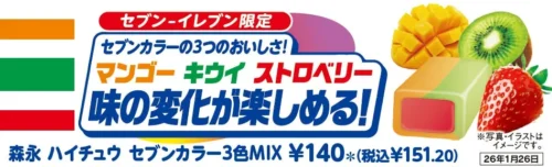 Japan’s 7-Eleven Exclusive! New “Hi-Chew” Selected by Employees Arrives
