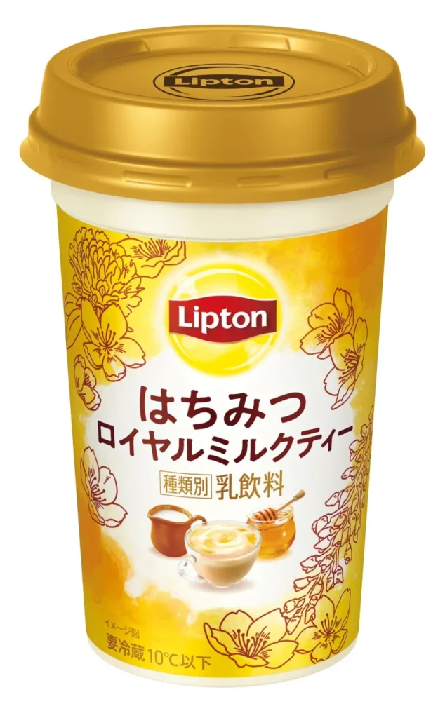 Discover in Japanese Konbinis! Lipton “Honey Royal Milk Tea” Debut
