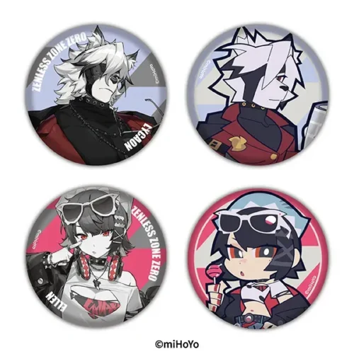 Zenless Zone Zero Can Badge Set