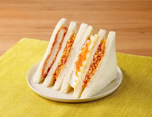 あんスパ風サンド(トンカツ&たまご)
