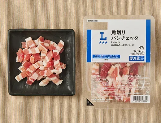 角切りパンチェッタ
