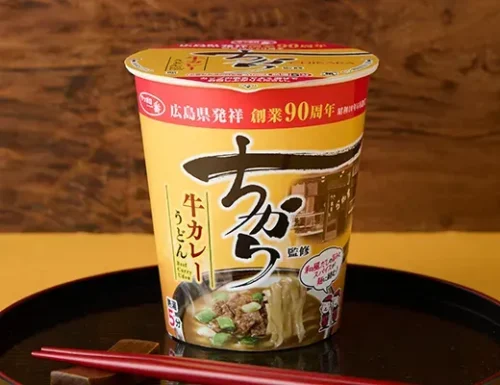SANYO 식품 치카라 감수 소고기 카레 우동