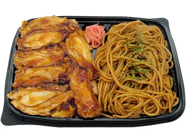 닭고기 덮밥 & 야키소바 도시락