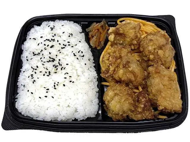 영계 간장 가라아게 도시락 (2단 숙성 간장 사용)