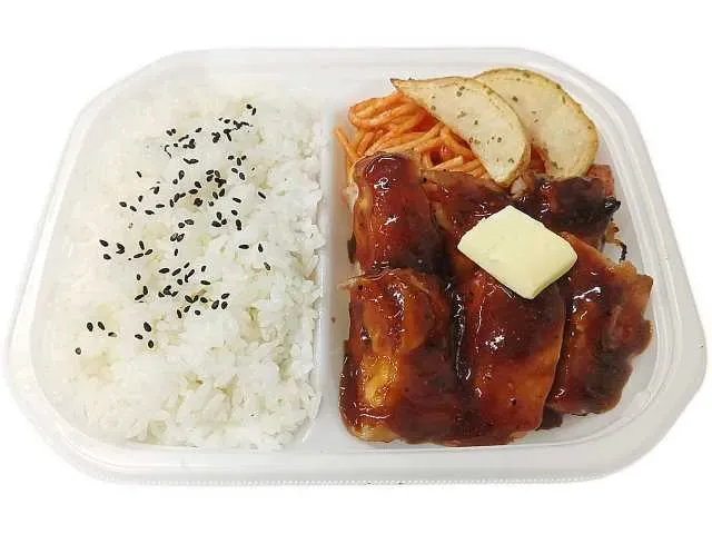 갈릭 치킨 스테이크 도시락