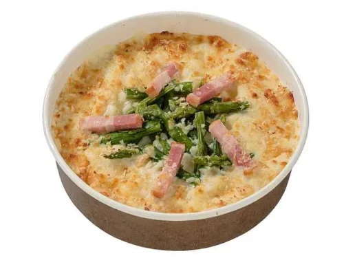 Asparagus & Bacon Gratin