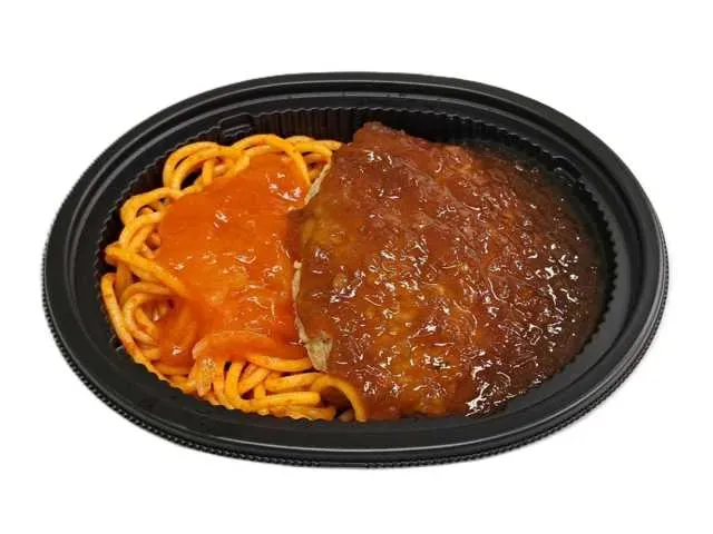 和風玉葱ソースのハンバーグ