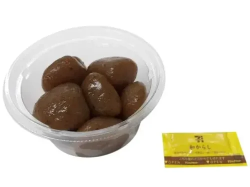 맛이 잘 밴 군마현산 햇감자 통곤약