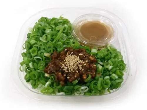 Ramen Salad with Scallions and Meat Miso