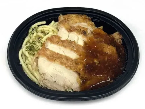 チキンステーキ(山わさび入りソース使用)